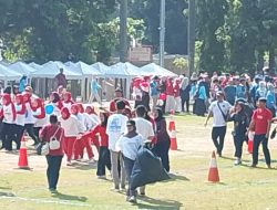 Semarak HUT RI ke-80, ASN Kota Depok Rayakan Kemerdekaan dengan Lomba Rakyat Olahraga Tradisional Penuh Keceriaan