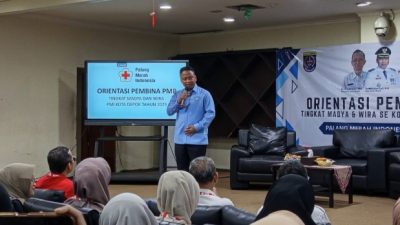 Walikota Depok Buka Orientasi Pembina PMR Tingkat Wira dan Madya, Konsisten Bina Generasi Muda