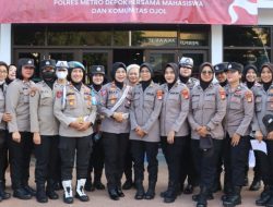 Polwan Polres Metro Depok Memaknai HUT Ke-77: Polisi Wanita Pengabdian Tulus Untuk Masyarakat