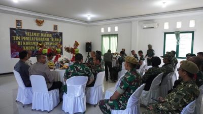 Giliran Koramil 06/Cimanggis Ditinjau Penilai Korem 051/Wijayakarta
