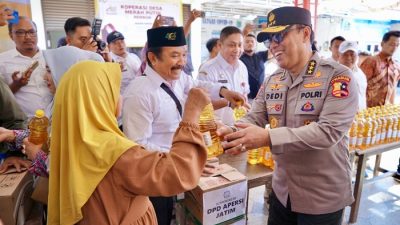 Polri Gelar Pasar Murah di Malang: Bantu Daya Beli Rakyat