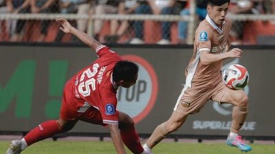 Dua Gol di Ujung Laga, Semen Padang Kalahkan Dewa United