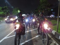 Kodim 0505/JT Gelar Patroli Malam Untuk Ciptakan Situasi Kondusif