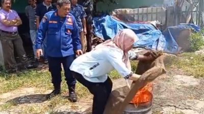 Disdamkar dan Penyelamatan Kota Depok Kolaborasi dengan RW 03 Mekarjaya Gelar Pelatihan Pencegahan Kebakaran