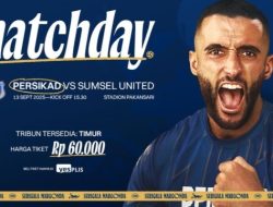 Jangan Lupa di Stadion Pakansari, Kab. Bogor PERSIKAD DEPOK vs SUMSEL UNITED FC