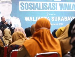 Surabaya Resmi Ditetapkan sebagai Kota Wakaf, Wali Kota Eri Dorong Camat dan Lurah Gerakkan Ekonomi Umat