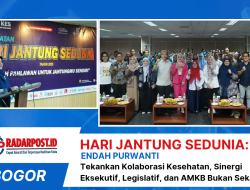 “Hari Jantung Sedunia: Endah Purwanti Tekankan Kolaborasi Kesehatan, Sinergi Eksekutif, Legislatif, dan AMKB Bukan Sekadar Kata”