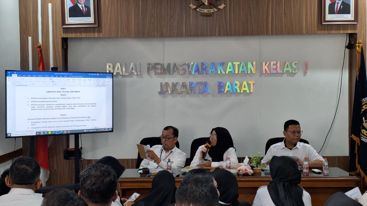 Perkuat Tata Kelola Organisasi, Koperasi Bapas Jakarta Barat Sahkan AD/ART Baru