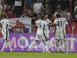 Superior! Inggris Samai Rekor 36 Tahun Usai Bungkam Serbia 5-0