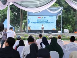 Semarak Hari Hak untuk Tahu Sedunia 2025, Warga Padati CFD Taman Bungkul Surabaya