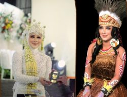 Sakralnya Pernikahan Unik, Dua Adat Depok dan Papua Diperagakan Lebih Unik Lagi Souvenir Milih Sendiri Perabotan Rumah Tangga