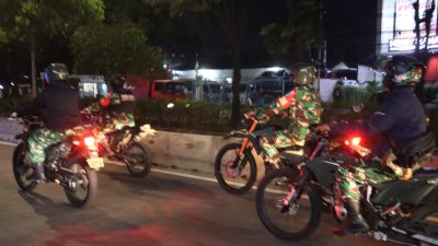 Kodim 0504/Jakarta Selatan dan Komponen Pendukung Gelar Patroli Malam, Wujudkan Rasa Aman di Wilayah