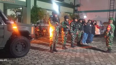 Sinergi TNI dan Komduk, Patroli Malam di Cimanggis Berlangsung Aman dan Kondusif