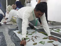 Bapas Jakbar Latih Ecoprint untuk Kemandirian Klien