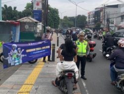 Polres Metro Depok Gelar Operasi Zebra Hari Pertama Menjaring 518 Pengendara