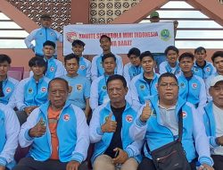 Pagi Ini Laga Perdana Tim Mini Football Soccer Jawa Barat Lawan tim Mni Soccer Banten di Surabaya