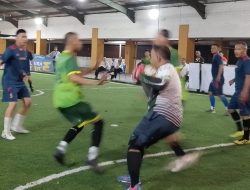 Tim Futsal Putra Disdagin Bersinar Juarai di Fun Futsal HUT KORPRI dan DWP Tingkat Kota Depok Kandaskan PUPR