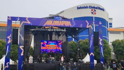 SMA Global Mandiri Hidupkan Festival Agloria 2.0, Antusiasme Pelajar Membludak