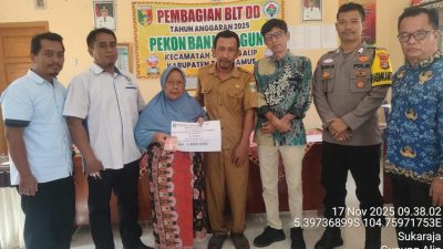 Pekon Banjaragung Pastikan Transparansi dalam Penyaluran BLT-DD 2025