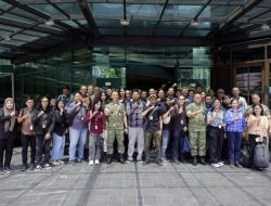 Karo Infohan Gelar Coffee Morning dengan Media Massa