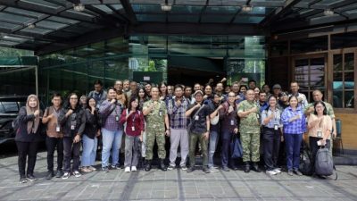 Karo Infohan Gelar Coffee Morning dengan Media Massa