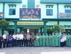 Perkuat Soliditas Satuan, Dandim 0508/Depok Lakukan Kunjungan Kerja ke Koramil 06/Cimanggis