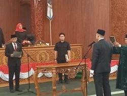 DPRD Depok Lantik PAW Fraksi Golkar, Dindin Saprudin Siap Lanjutkan Pengabdian