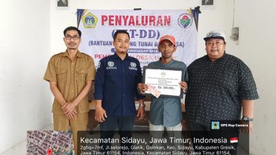 Desa Glatik Kec. Ujungpangkah Salur BLT DD Tahap ke-12: Wujud Kehadiran Negara bagi Warga Miskin Ekstrem dan Disabilitas