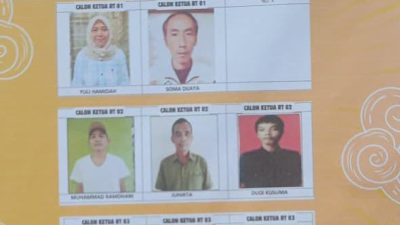 Pemilihan RW 08 Bantarjati Diikuti Dua Calon, Digelar Door to Door