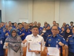 Sekdakot Depok Pimpin Apel Pagi: Disdamkarmat Canangkan Zona Integritas di Wilayah Kerjanya