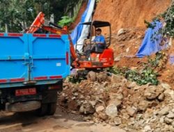 DPUPR Tangani Cepat Longsor 10 Meter di Perumahan Pancoran Mas Depok