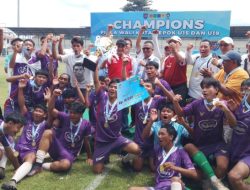 Drama Adu Penalti, Bedenk JR Krakatau FC U-19 Angkat Trophy Piala Walikota Depok