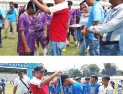 Wakil Walikota Depok Resmi Menutup Kompetisi Askot PSSI Depok Piala Walikota U-15 dan U-19 2025