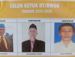 Pemilihan Ketua RW 08 Bantarjati Digelar 28 Desember, Agus Herawan Siap Bertarung