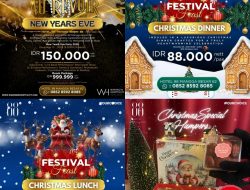 Hotel 88 Mangga Besar 62 Hadirkan Christmas Feast hingga AU REVOIR Sambut 2026