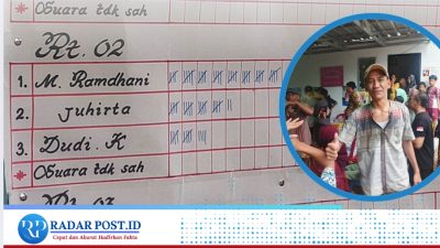 Muhammad Ramdani Terpilih sebagai Ketua RT 02 RW 08 Bantarjati