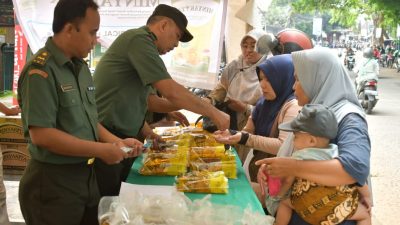 Dukung Program Pemerintah, Kodim 0508/Depok Salurkan Minyakita Sesuai HET