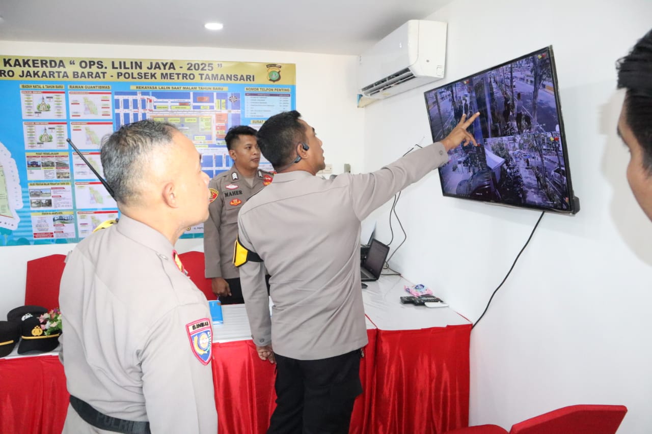 Operasi Lilin Jaya 2025, Kapolres Jakbar Cek Kesiapan Pengamanan