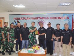 Silaturahmi Kapendam Jaya dan PWI Jaya, Perkuat Sinergi Media dan Aparat