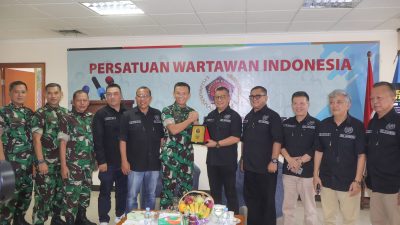 Silaturahmi Kapendam Jaya dan PWI Jaya, Perkuat Sinergi Media dan Aparat