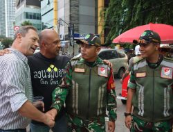 Kodim 0504/Jakarta Selatan Gelar Patroli Humanis, Jaga Keamanan Wilayah Nataru