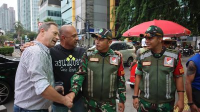 Kodim 0504/Jakarta Selatan Gelar Patroli Humanis, Jaga Keamanan Wilayah Nataru