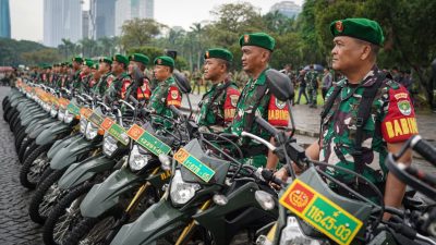 Apel Gelar Pasukan Kodam Jaya Pastikan Kesiapan Pengamanan Malam Tahun Baru