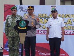 Apel Pengamanan Malam Tahun Baru 2026 Digelar di Depok, Libatkan 235 Personel Gabungan