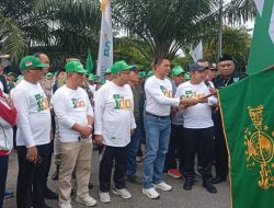 Peringatan Satu Abad NU, PCNU Kota Depok, Warga Jalan Sehat Kebangsaan Bersama Silaturahmi Lintas Elemen Bangsa