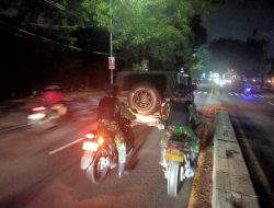 Koramil 06/Cimanggis Gelar Patroli Bersama Komponen Pendukung, Jaga Kamtibmas Wilayah