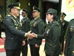 Kasad Lantik 20 Perwira Khusus TNI AD Berprestasi di Bidang Olahraga