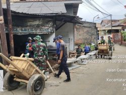 Drainase 200 Meter di Sukamaju Capai 50 Persen pada H+11 TMMD