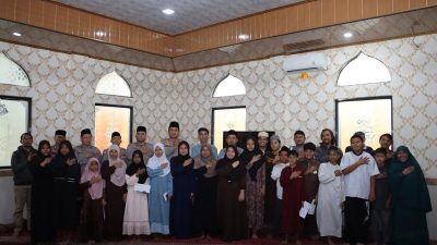 Tebar Kebahagiaan di Bulan Ramadhan, Polres Priok Santuni Anak Yatim dan Buka Puasa Bersama Jurnalis Jakarta Utara