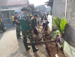 TMMD Ke-127 Kodim 0508/Depok H+2, Pembangunan Drainase di Cimanggis Capai 17,09 Persen